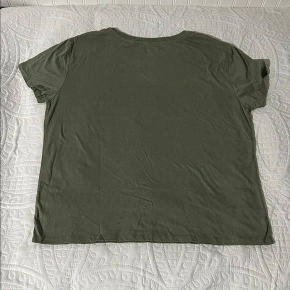 Dog Mom Olive Green T-Shirt Sz: xxl - Picture 4 of 5